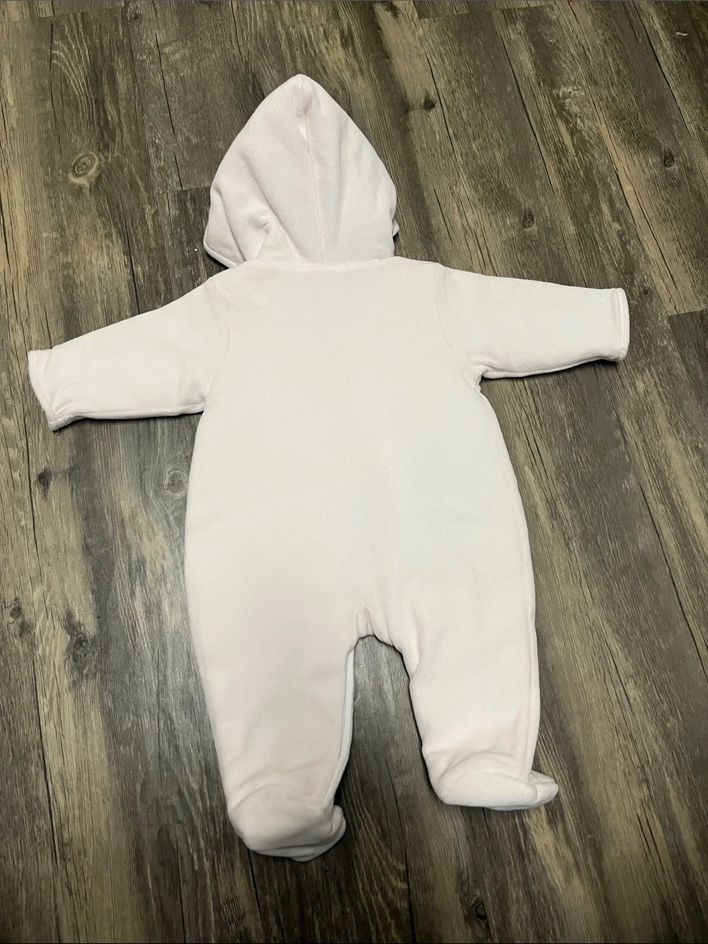 Kissy kissy baby pink bunting size 0-3 months